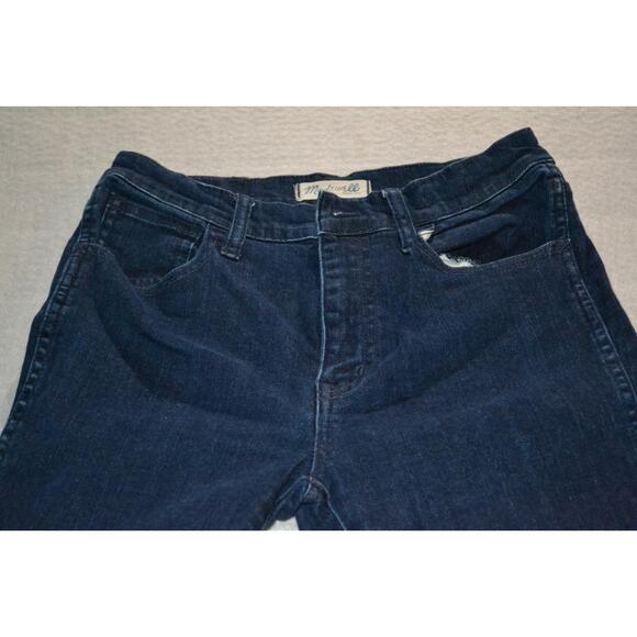 40255 Madewell Jeans 10 Inch High Riser Skinny Blue Size 28 X 27 Womens - Picture 5 of 13
